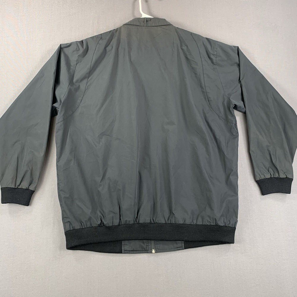 Harbor Bay Men 2XLT Tall Herrington Jacket Black Strap Collar LightWT DISCOLOR - Picture 10 of 15